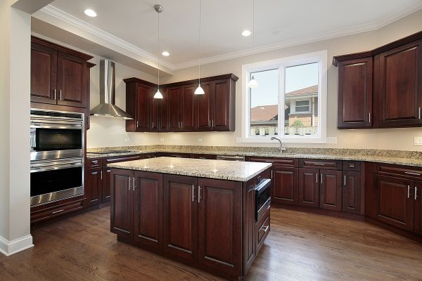 Cherry Cabinet Refinishing